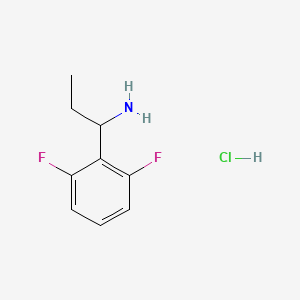 1-(2,6-Difluorophenyl)propan-1-amine hydrochloride