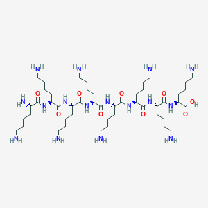 molecular formula C48H98N16O9 B14698663 H-Lys-Lys-Lys-Lys-Lys-Lys-Lys-Lys-OH CAS No. 21743-34-0