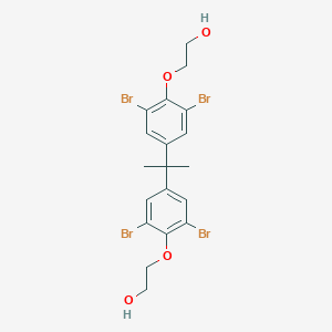 molecular formula C19H20Br4O4 B146988 4,4'-Isopropylidenebis[2-(2,6-dibromophenoxy)ethanol] CAS No. 4162-45-2
