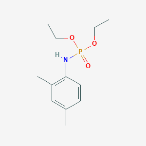 molecular formula C12H20NO3P B14698800 N-diethoxyphosphoryl-2,4-dimethylaniline CAS No. 22767-82-4