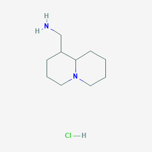 Octahydro-2H-quinolizin-1-ylmethylamine hydrochloride