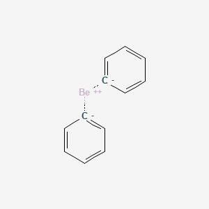 molecular formula C12H10Be B14698966 Diphenylberyllium CAS No. 22300-89-6