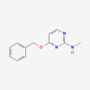 4-(Benzyloxy)-N-methyl-2-pyrimidinamine