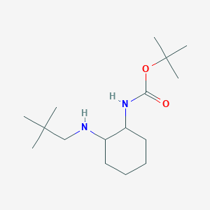 tert-Butyl-2-(neopentylamino)cyclohexylcarbamate
