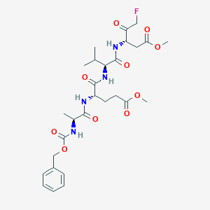 molecular formula C28H39FN4O10 B146995 Z-Aevd-fmk CAS No. 1135688-47-9