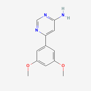 6-(3,5-Dimethoxyphenyl)pyrimidin-4-amine