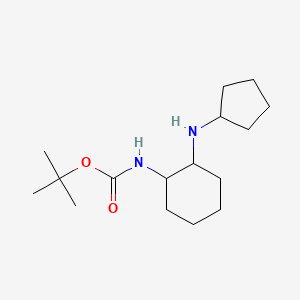 tert-Butyl-2-(cyclopentylamino)cyclohexylcarbamate