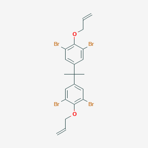 molecular formula C21H20Br4O2 B146997 Tetrabromobisphenol A diallyl ether CAS No. 25327-89-3