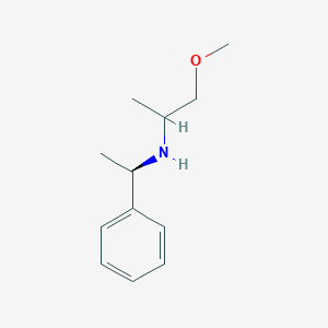 (1-methoxypropan-2-yl)[(1R)-1-phenylethyl]amine