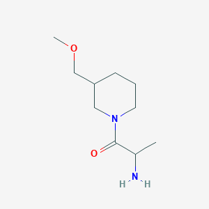 2-Amino-1-[3-(methoxymethyl)piperidin-1-yl]propan-1-one