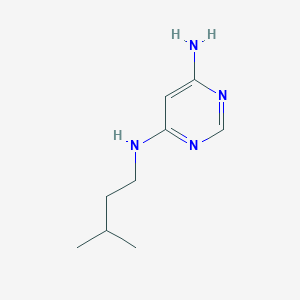 N4-isopentylpyrimidine-4,6-diamine