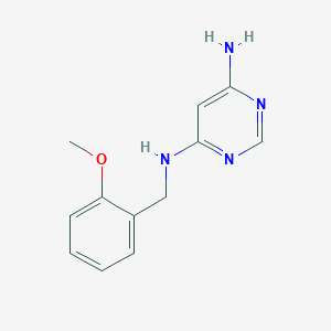N4-(2-methoxybenzyl)pyrimidine-4,6-diamine