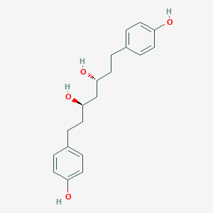 molecular formula C19H24O4 B147000 (+)-Hannokinol 