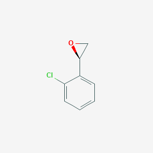 molecular formula C8H7ClO B147003 Oxirane, (2-chlorophenyl)-, (2R)- CAS No. 141394-10-7