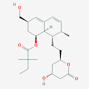 molecular formula C25H38O6 B147004 6'-Hydroxymethyl Simvastatin CAS No. 128241-03-2