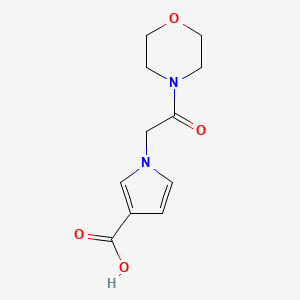 1-(2-morpholino-2-oxoethyl)-1H-pyrrole-3-carboxylic acid