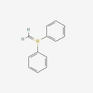 molecular formula C13H12Si B14700717 Methylidene(diphenyl)silane CAS No. 18080-94-9