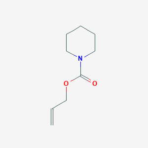 molecular formula C9H15NO2 B14700781 Prop-2-en-1-yl piperidine-1-carboxylate CAS No. 17738-04-4