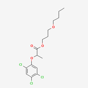 molecular formula C16H21Cl3O4 B14700785 Fenoprop-3-butoxypropyl CAS No. 25537-26-2