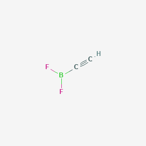 molecular formula C2HBF2 B14700982 Ethynyl(difluoro)borane CAS No. 23728-64-5