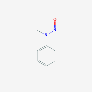 molecular formula C7H8N2O B014701 N-Methyl-N-nitrosoaniline CAS No. 614-00-6