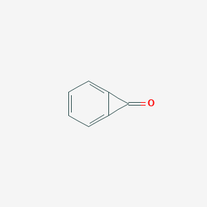 molecular formula C7H4O B14701041 Bicyclo[4.1.0]hepta-1,3,5-trien-7-one CAS No. 22406-98-0
