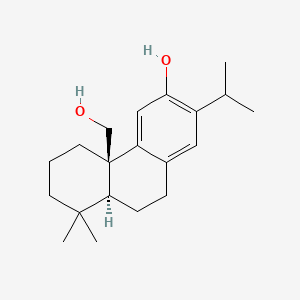 molecular formula C20H30O2 B14701095 Pisiferol CAS No. 24035-36-7