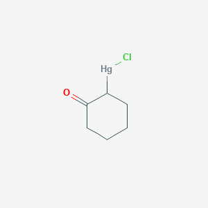 molecular formula C6H9ClHgO B14701283 Chloro-(2-oxocyclohexyl)mercury CAS No. 14839-64-6