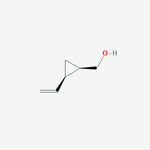 molecular formula C6H10O B14701367 [(1R,2R)-2-ethenylcyclopropyl]methanol CAS No. 15135-97-4
