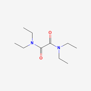 molecular formula C10H20N2O2 B14701385 Ethanediamide, tetraethyl- CAS No. 14288-05-2
