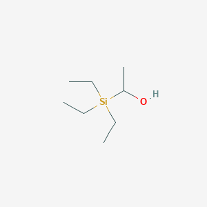 molecular formula C8H20OSi B14701412 1-(Triethylsilyl)ethan-1-ol CAS No. 18825-02-0