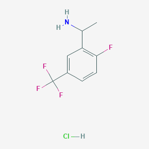 1-(2-Fluoro-5-trifluoromethylphenyl)-ethylamine hydrochloride
