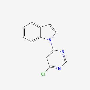 1-(6-chloropyrimidin-4-yl)-1H-indole