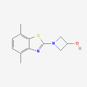 1-(4,7-Dimethylbenzo[d]thiazol-2-yl)azetidin-3-ol