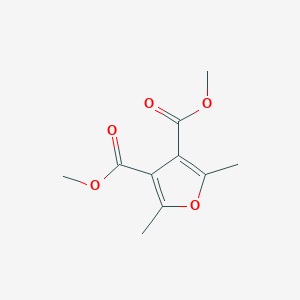 molecular formula C10H12O5 B14701564 Dimethyl 2,5-dimethylfuran-3,4-dicarboxylate CAS No. 14597-14-9