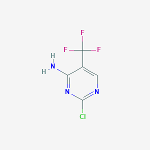2-Chloro-5-(trifluoromethyl)pyrimidin-4-amine