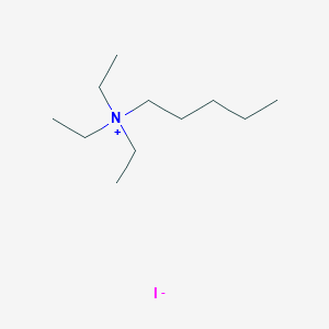molecular formula C11H26IN B14701575 N,N,N-Triethylpentan-1-aminium iodide CAS No. 21735-95-5
