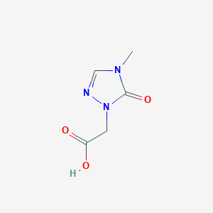 2-(4-methyl-5-oxo-4,5-dihydro-1H-1,2,4-triazol-1-yl)acetic acid