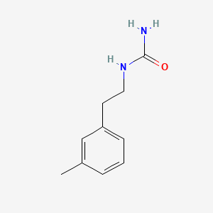 molecular formula C10H14N2O B14701640 3-Methylphenethylurea CAS No. 25017-29-2