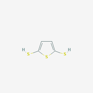 molecular formula C4H4S3 B14701782 2,5-Thiophenedithiol CAS No. 22511-31-5