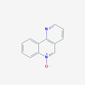 molecular formula C12H8N2O B14701832 Benzo[h]-1,6-naphthyridine, 6-oxide CAS No. 25952-30-1