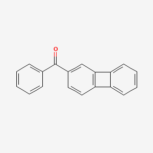 molecular formula C19H12O B14701846 Biphenylen-2-yl(phenyl)methanone CAS No. 24926-91-8
