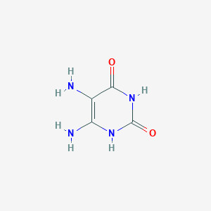 molecular formula C4H6N4O2 B014702 5,6-Diaminouracil CAS No. 3240-72-0