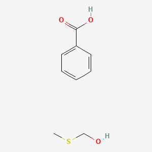 molecular formula C9H12O3S B14702185 Methanol, (methylthio)-, benzoate CAS No. 19207-88-6