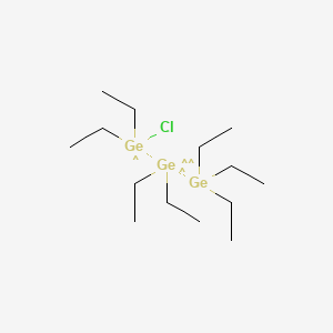 molecular formula C14H35ClGe3 B14702187 CID 6327964 CAS No. 22605-48-7