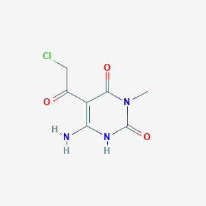 molecular formula C7H8ClN3O3 B14702211 Mtflebopkxujoz-uhfffaoysa- CAS No. 22283-14-3