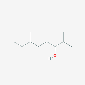 molecular formula C10H22O B14702241 2,6-Dimethyl-3-octanol CAS No. 18479-55-5