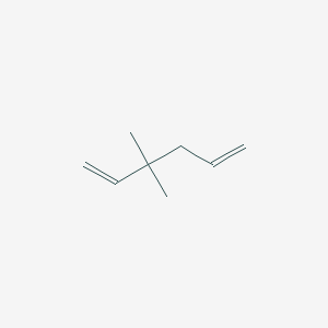 molecular formula C8H14 B14702276 1,5-Hexadiene, 3,3-dimethyl- CAS No. 24253-25-6