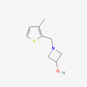1-((3-Methylthiophen-2-yl)methyl)azetidin-3-ol