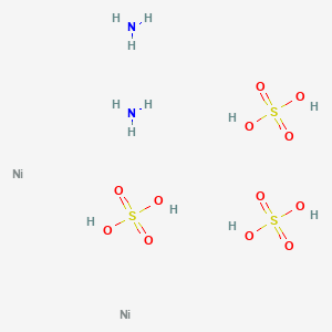 molecular formula H12N2Ni2O12S3 B14702384 azane;nickel;sulfuric acid CAS No. 25749-08-0
